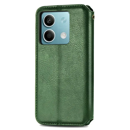 For Xiaomi Redmi Note 13 5G Magnetic Phone Case Anti-fall Leather Card Slots Cover