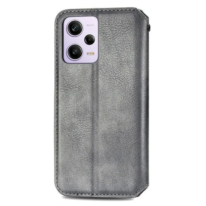For Xiaomi Redmi Note 12 Pro 5G  /  12 Pro Speed 5G  /  Poco X5 Pro 5G Phone Cover Imprinted Rhombus Pattern Wallet Case