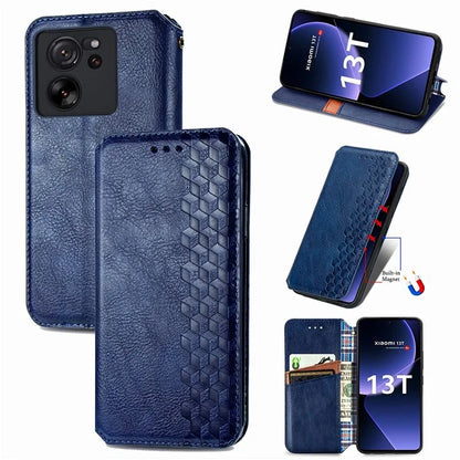 For Xiaomi 13T / 13T Pro / Redmi K60 Ultra Phone Cover Imprinted Anti-drop PU Leather Wallet Stand Case