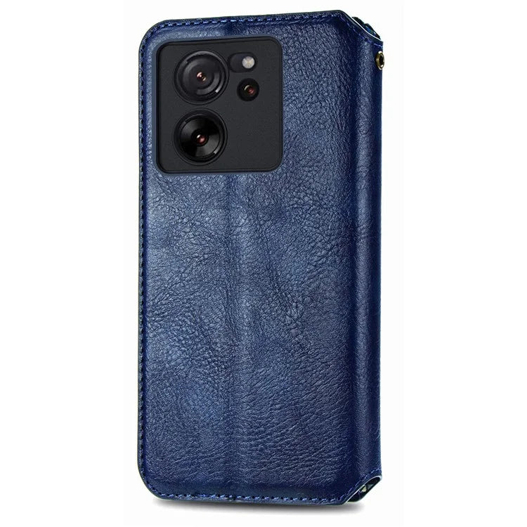 For Xiaomi 13T / 13T Pro / Redmi K60 Ultra Phone Cover Imprinted Anti-drop PU Leather Wallet Stand Case