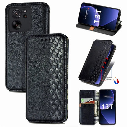 For Xiaomi 13T / 13T Pro / Redmi K60 Ultra Phone Cover Imprinted Anti-drop PU Leather Wallet Stand Case