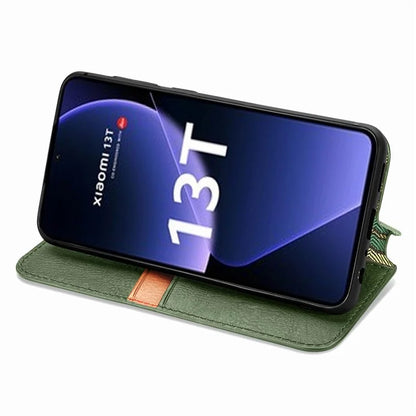 For Xiaomi 13T / 13T Pro / Redmi K60 Ultra Phone Cover Imprinted Anti-drop PU Leather Wallet Stand Case