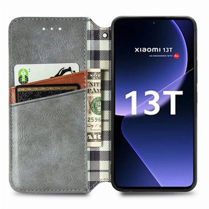For Xiaomi 13T / 13T Pro / Redmi K60 Ultra Phone Cover Imprinted Anti-drop PU Leather Wallet Stand Case