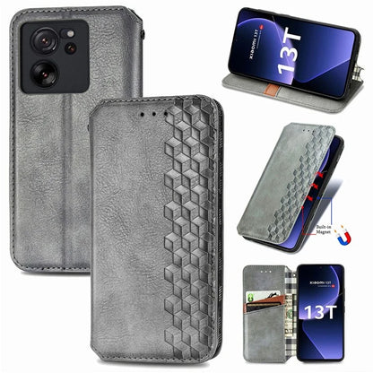For Xiaomi 13T / 13T Pro / Redmi K60 Ultra Phone Cover Imprinted Anti-drop PU Leather Wallet Stand Case