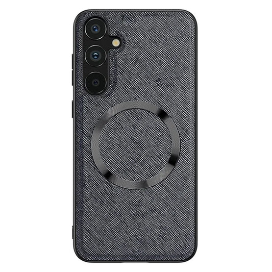 For Samsung Galaxy A25 5G (Global) (161.0 x 76.5 x 8.3mm) Case Leather+TPU Magnetic Phone Cover