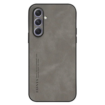 For Samsung Galaxy A14 5G / A14 4G Case TPU + PU Comfort-Grip Skin-Feel Smartphone Case