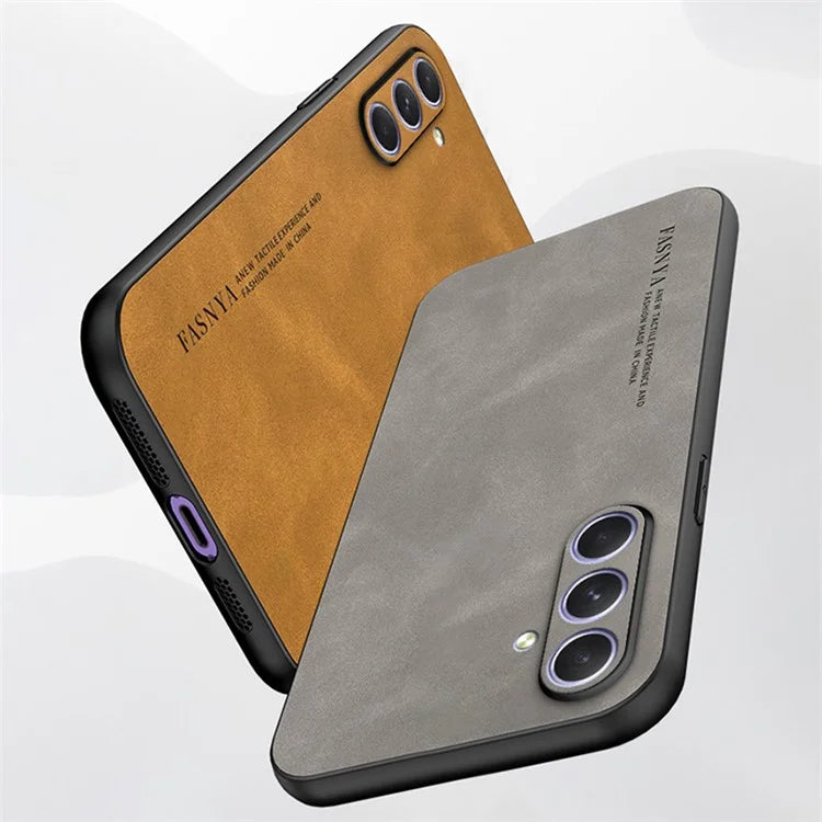 For Samsung Galaxy A14 5G / A14 4G Case TPU + PU Comfort-Grip Skin-Feel Smartphone Case