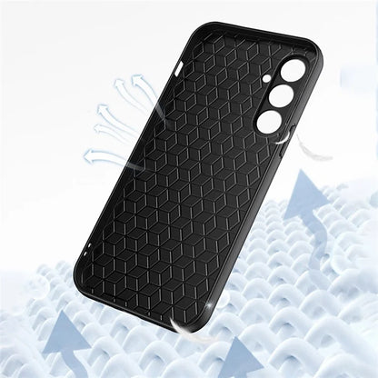 For Samsung Galaxy A14 5G / A14 4G Case TPU + PU Comfort-Grip Skin-Feel Smartphone Case