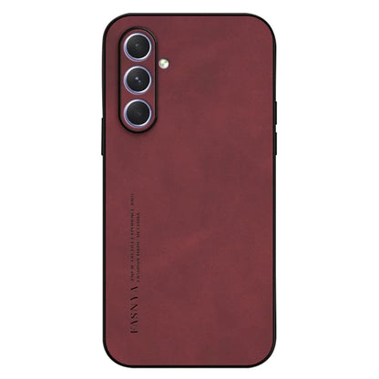 For Samsung Galaxy A05s 4G Protective Case TPU + PU Skin-Touch Smartphone Case