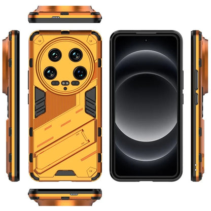 For Xiaomi 14 Ultra Case PC+TPU Dual-Layer Protective Phone Cover Built-in Kickstand