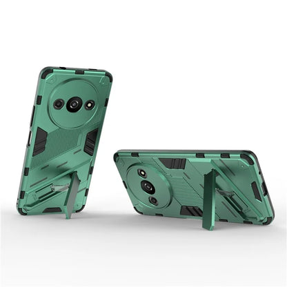 For Xiaomi Redmi A3 Phone Cover PC+TPU Dual-Layer Protection Case Built-in Kickstand