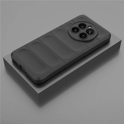 For Realme 12+ 5G TPU Case Anti-slip Rugged Back Protective Cover