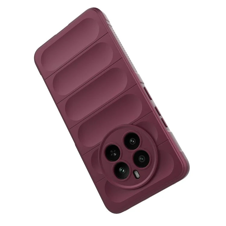 For Realme 12+ 5G TPU Case Anti-slip Rugged Back Protective Cover