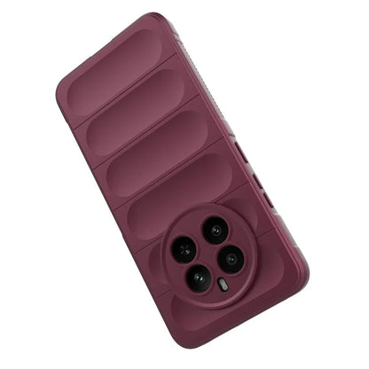 For Realme 12+ 5G TPU Case Anti-slip Rugged Back Protective Cover