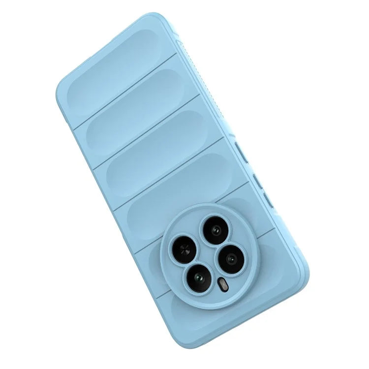For Realme 12+ 5G TPU Case Anti-slip Rugged Back Protective Cover