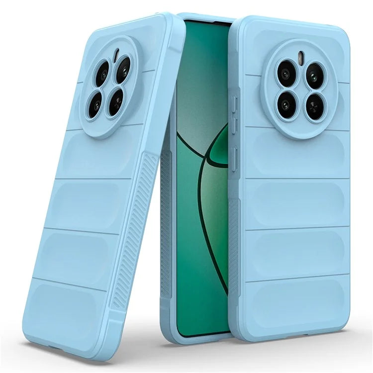 For Realme 12+ 5G TPU Case Anti-slip Rugged Back Protective Cover
