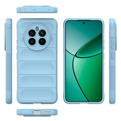 For Realme 12+ 5G TPU Case Anti-slip Rugged Back Protective Cover