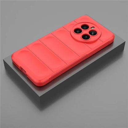 For Realme 12+ 5G TPU Case Anti-slip Rugged Back Protective Cover
