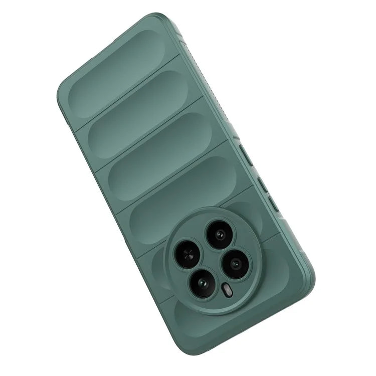 For Realme 12+ 5G TPU Case Anti-slip Rugged Back Protective Cover