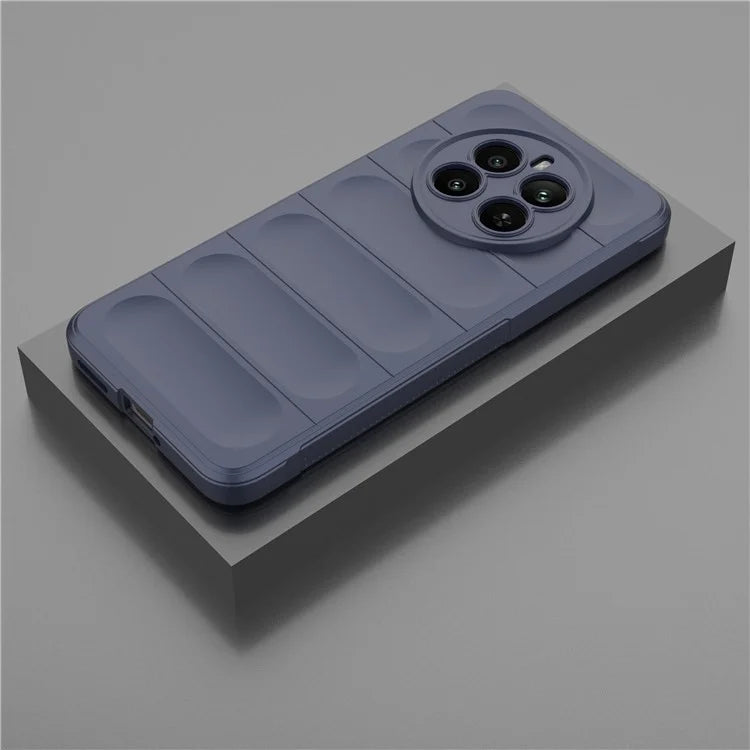 For Realme 12+ 5G TPU Case Anti-slip Rugged Back Protective Cover