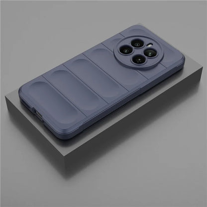 For Realme 12+ 5G TPU Case Anti-slip Rugged Back Protective Cover