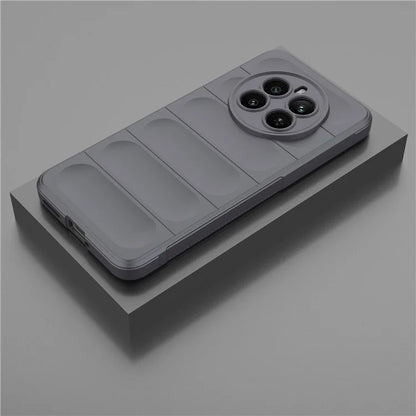 For Realme 12+ 5G TPU Case Anti-slip Rugged Back Protective Cover