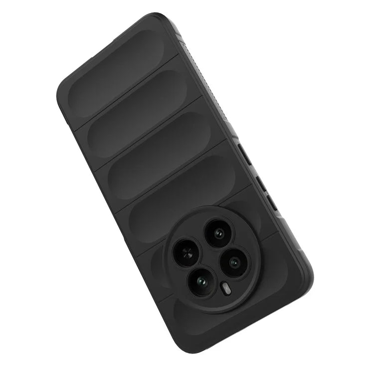 For Realme 12+ 5G TPU Case Anti-slip Rugged Back Protective Cover