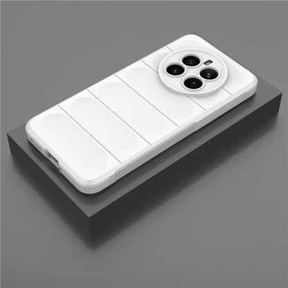 For Realme 12+ 5G TPU Case Anti-slip Rugged Back Protective Cover