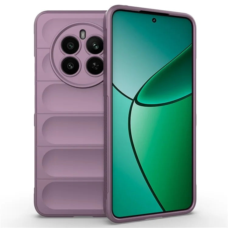 For Realme 12+ 5G TPU Case Anti-slip Rugged Back Protective Cover