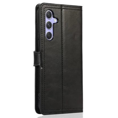 For Samsung Galaxy A15 4G / A15 5G Case Zipper PU Leather Stand Wallet Phone Cover