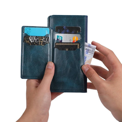 For Samsung Galaxy A15 4G / A15 5G Case Zipper PU Leather Stand Wallet Phone Cover