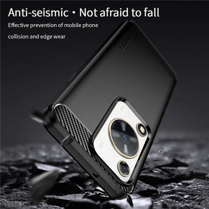 MOFI JK TPU Series-1 For Huawei nova Y72 4G / Enjoy 70 Phone Case TPU Carbon Fiber Texture Cover