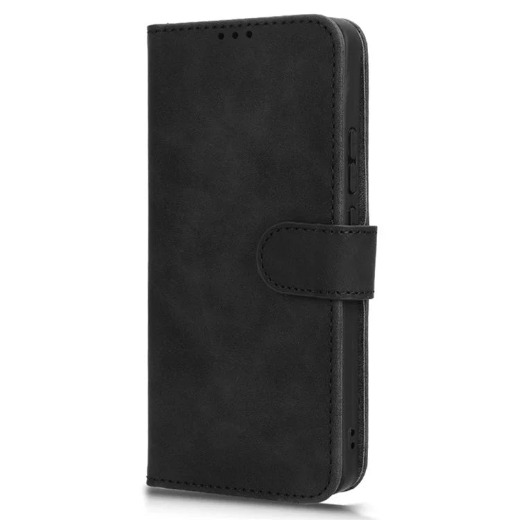 For Xiaomi Redmi Note 13 4G Case Skin-Touch Leather Flip Stand Phone Protective Cover