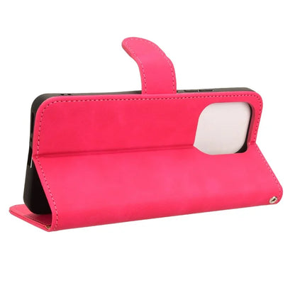For Xiaomi Redmi Note 13 4G Case Skin-Touch Leather Flip Stand Phone Protective Cover
