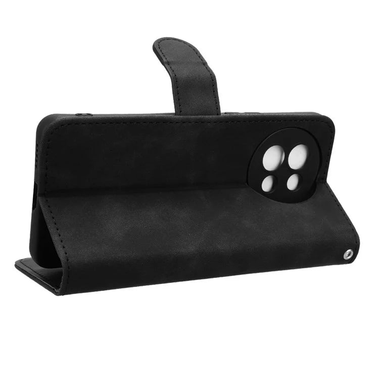 For vivo S18e 5G Leather Case Skin-Touch Wallet Phone Cover