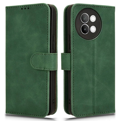 For vivo S18e 5G Leather Case Skin-Touch Wallet Phone Cover