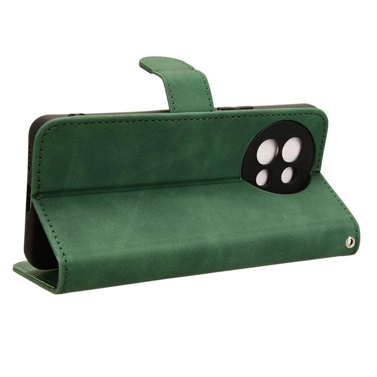 For vivo S18e 5G Leather Case Skin-Touch Wallet Phone Cover