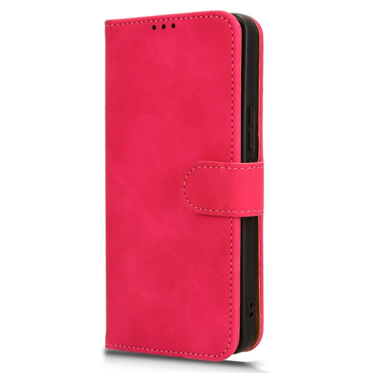 For vivo S18e 5G Leather Case Skin-Touch Wallet Phone Cover