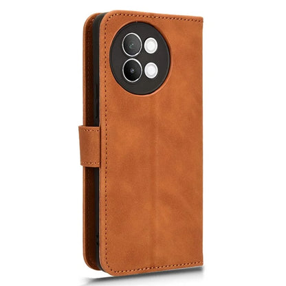 For vivo S18e 5G Leather Case Skin-Touch Wallet Phone Cover