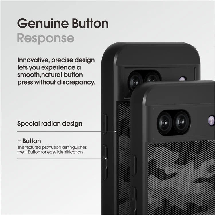 IBMRS For Google Pixel 8a Case TPU+PC Armor Shockproof Phone Cover