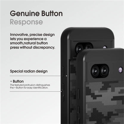 IBMRS For Google Pixel 8a Case TPU+PC Armor Shockproof Phone Cover