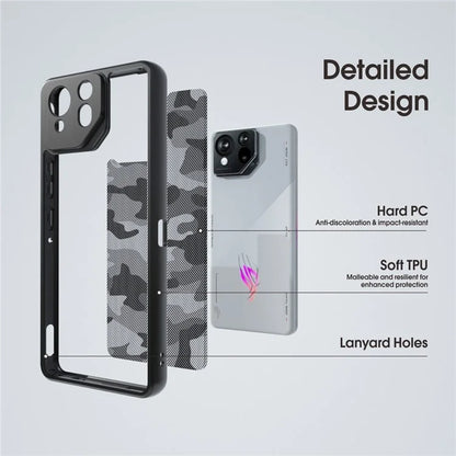 IBMRS For Asus ROG Phone 8 5G Case TPU+PC Shockproof Protection Phone Cover