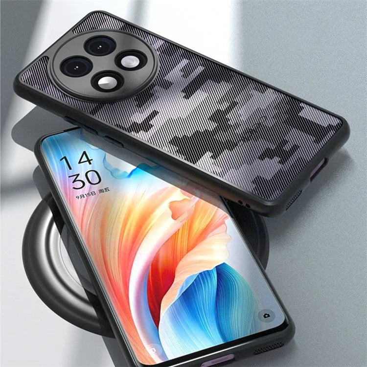 IBMRS For Oppo A2 Pro 5G Case Hybrid 2 in 1 Hard PC Soft TPU Phone Cover