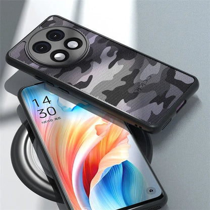 IBMRS For Oppo A2 Pro 5G Case Hybrid 2 in 1 Hard PC Soft TPU Phone Cover