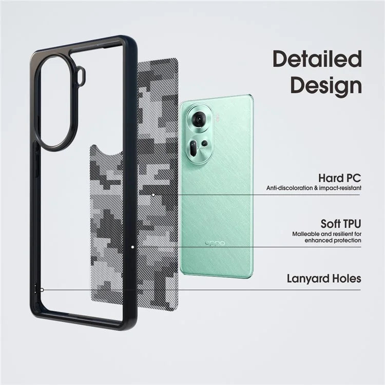 IBMRS For Oppo Reno11 5G (Global) Phone Case TPU+PC Dual-Layer Shockproof Protective Cover