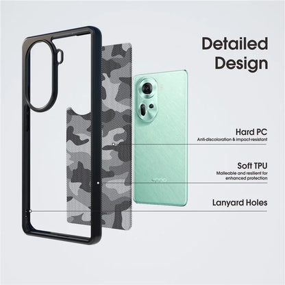 IBMRS For Oppo Reno11 5G (Global) Phone Case TPU+PC Dual-Layer Shockproof Protective Cover