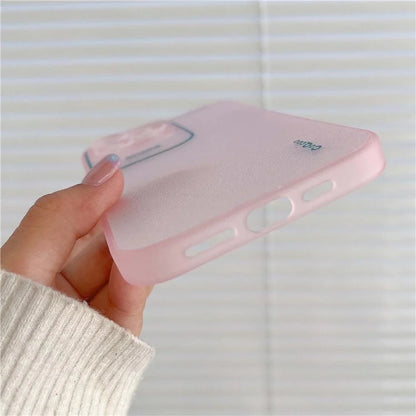 Q.COO Aurora Series for iPhone 13 Pro Case TPU+PET Mobile Phone Back Cover