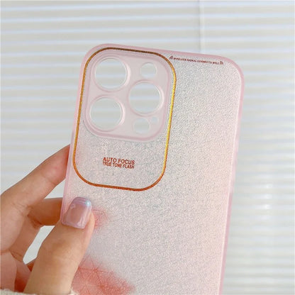 Q.COO Aurora Series for iPhone 13 Pro Case TPU+PET Mobile Phone Back Cover