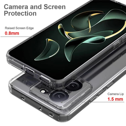 For Xiaomi 13T / 13T Pro / Redmi K60 Ultra Phone Case TPU+Acrylic Clear Back Cover