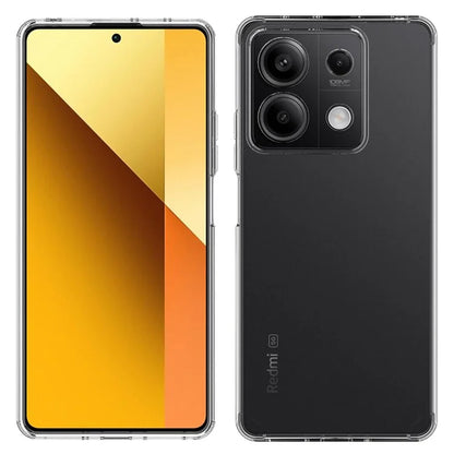For Xiaomi Redmi Note 13 Pro 5G / Poco X6 5G Case TPU+Acrylic Transparent Mobile Phone Cover
